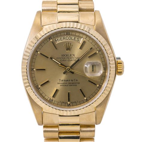 rolex day date spanish date wheel|rolex day date gold 40mm.